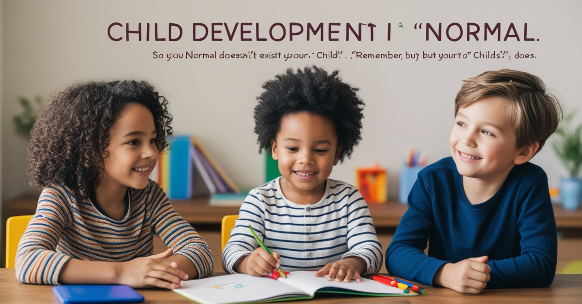 Why There’s No Such Thing as Normal Development in a Child