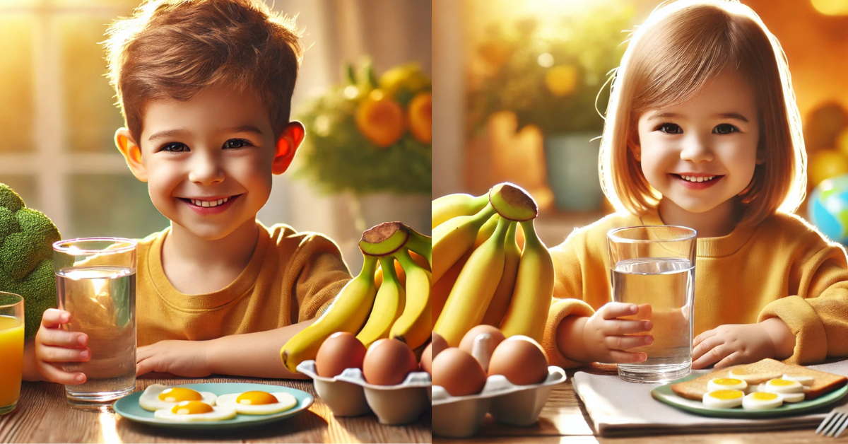 Do Eggs, Bananas, and Water Catalyze Children’s Growth?